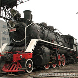定制仿古火车模型仿真1:1老式蒸汽机车 上游号大型复古怀旧火车头