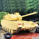 威四方厂家定制户外大型展示道具 仿真金属铁艺坦克装甲车模型