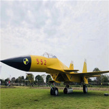 大型军事金属模型仿真1：1飞机直升机坦克大炮军舰火箭充气仿真景